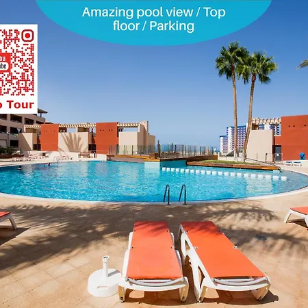 Apartment Go2tenerife Apart'tera Solarium, Terraces, Swimming Pools & Parking *